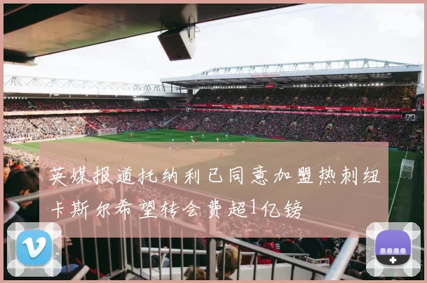 英媒报道托纳利已同意加盟热刺纽卡斯尔希望转会费超1亿镑